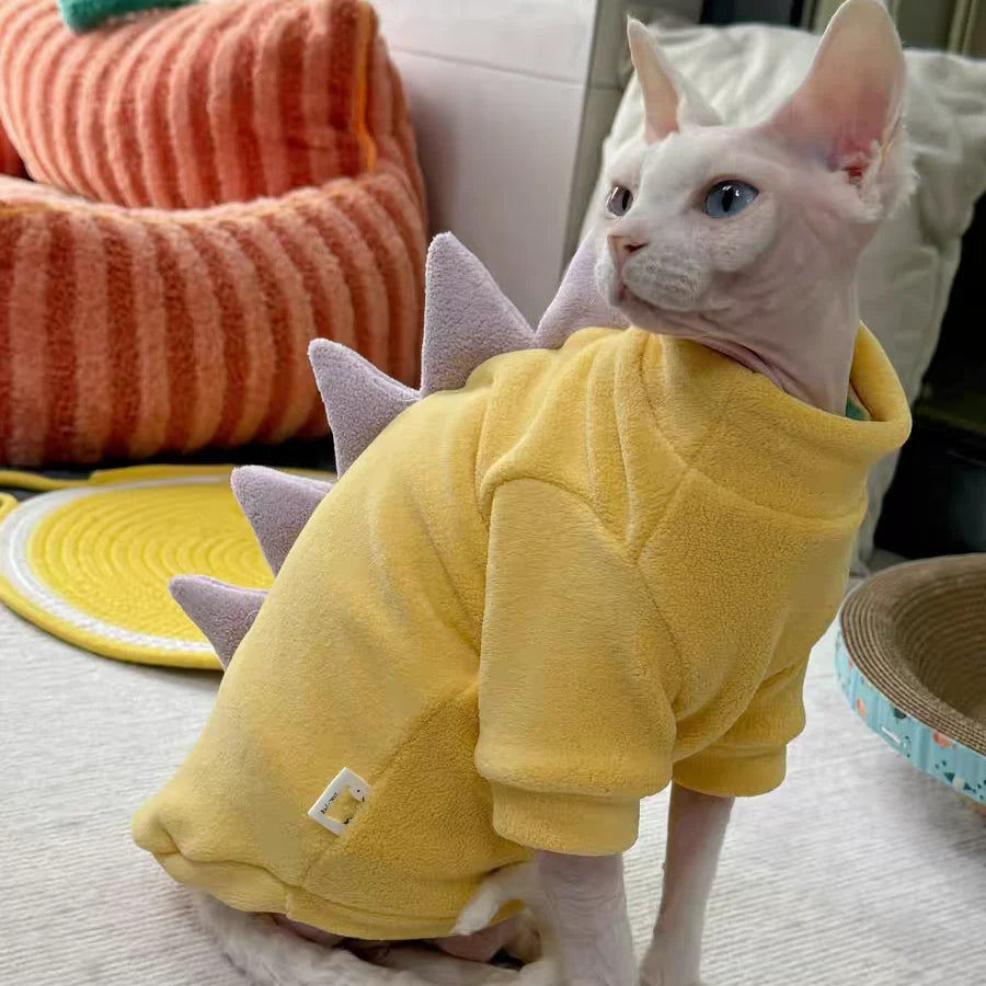 🐾 Pigiama / Loungewear Cartoon per Gatti Sphynx