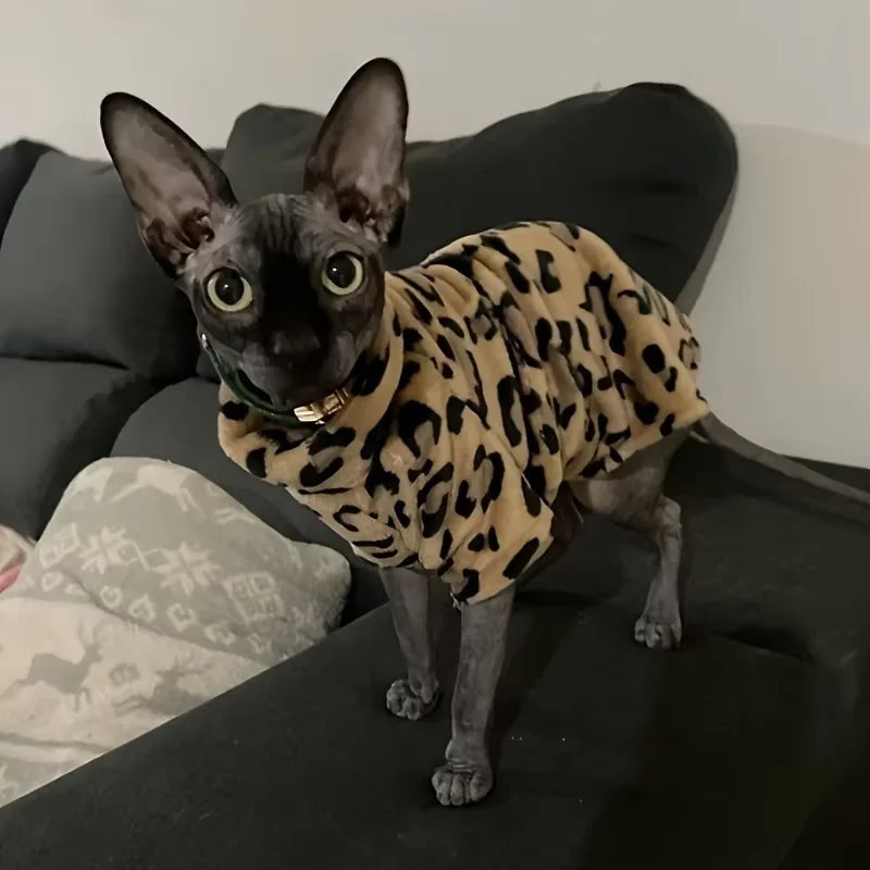 🧥 Giacca in Cotone per Gatti – Stile Fashion