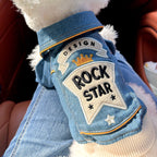 🐾 Rock Embroidery – Giacca per cani