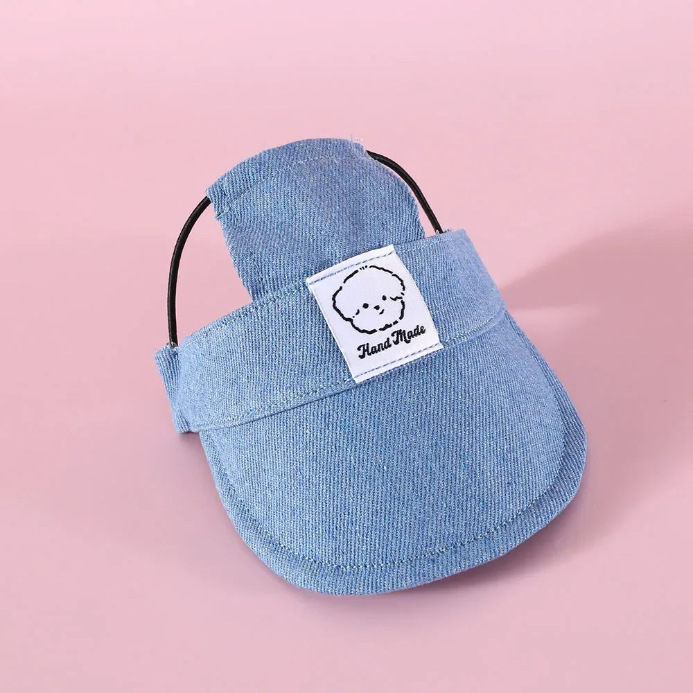 🐾 Cappellino in Jeans per Cani